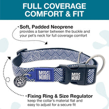 Load image into Gallery viewer, MYKONOS Max &amp; Molly Urban Pets Smart ID Dog Collar - Soft Neoprene, QR Tag (NEW)
