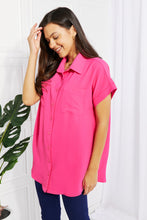 Load image into Gallery viewer, Zenana Take Off Full Size Airflow Button-Up
