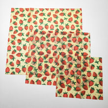 Load image into Gallery viewer, NATURAL BEESWAX FOOD WRAPS ~ Eco-friendly!
