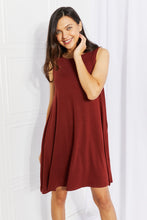 Load image into Gallery viewer, Zenana Swing into Spring Full SIze Sleeveless Dress
