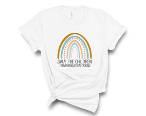 RAINBOW Save The Children (#ENDHUMANTRAFFICKING) T-shirt