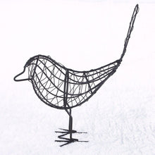 Load image into Gallery viewer, AVIS Wire Bird Figures in White, Black and Sky Blue
