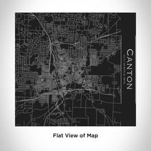 Load image into Gallery viewer, CANTON Ohio Map Tumbler in Matte Black
