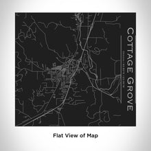 Load image into Gallery viewer, COTTAGE GROVE Oregon Map Tumbler in Matte Black
