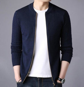 EVANSTON Incredibly Flattering Zip Up Cardigan