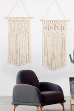 Load image into Gallery viewer, Macrame Bohemian Hand Woven Fringe Wall Hanging
