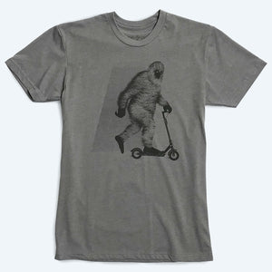 BIGFOOT ON A SCOOTER T-shirt
