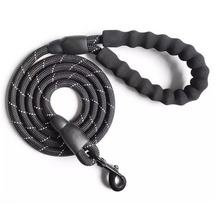 Load image into Gallery viewer, DURABLE 5 FT LEASH with COMFORT HANDLE
