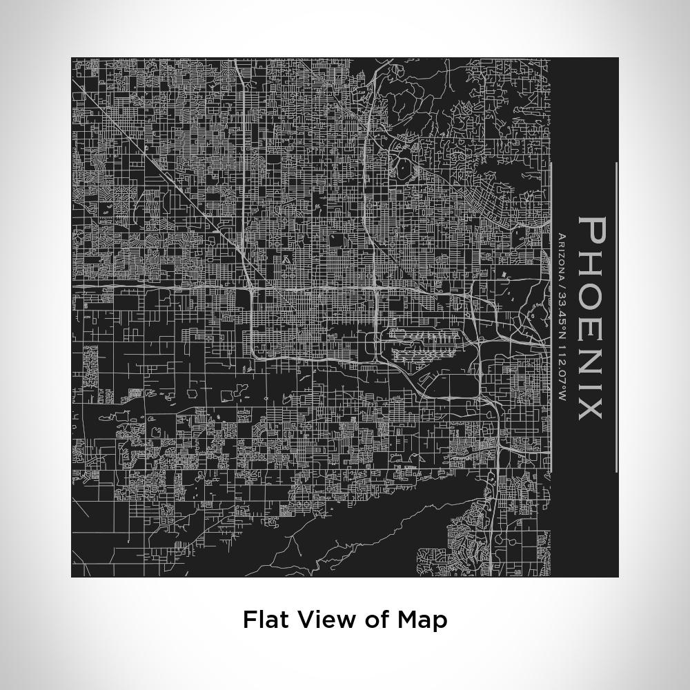 LACONA SUPPLY | PHOENIX Arizona Map Tumbler in Matte Black