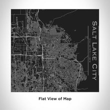 Load image into Gallery viewer, SALT LAKE CITY Utah Map Tumbler in Matte Black
