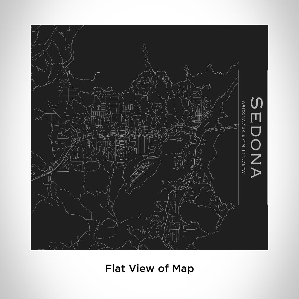 LACONA SUPPLY | SEDONA Arizona Map Tumbler in Matte Black