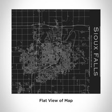 Load image into Gallery viewer, SIOUX FALLS South Dakota Map Tumbler in Matte Black
