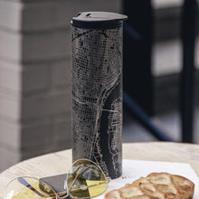 Load image into Gallery viewer, SONOMA California Map Tumbler in Matte Black

