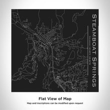 Load image into Gallery viewer, STEAMBOAT SPRINGS Colorado Map Tumbler in Matte Black

